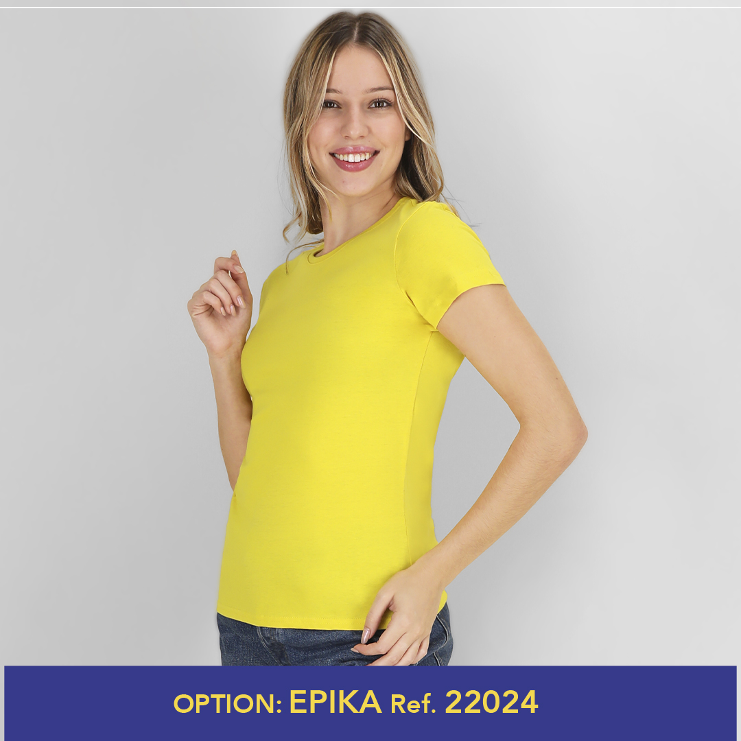 Camiseta personalizada para mujer Keya WCS150 de colores de algodón - Ropa y accesorios - Regalo Promocional Personalizado