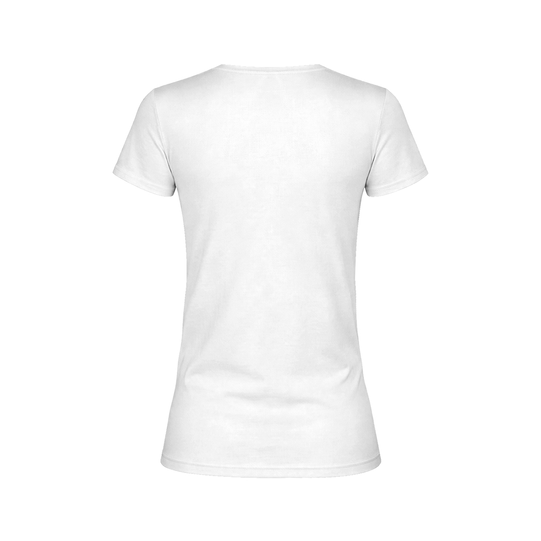 Camiseta personalizada para mujer Keya WCS180 blanca de algodón - Ropa y accesorios - Regalo Promocional Personalizado - vista alternativa