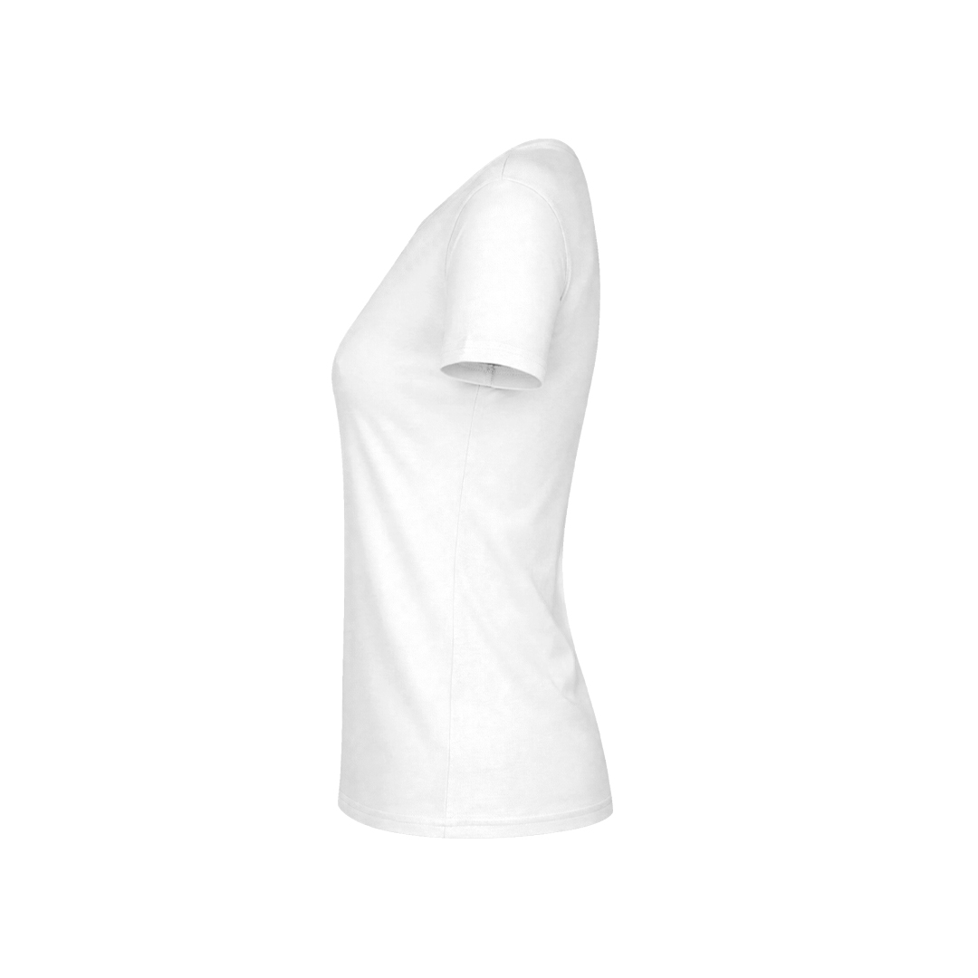 Camiseta personalizada para mujer Keya WCS180 blanca de algodón - Ropa y accesorios - Regalo Promocional Personalizado - imagen 3