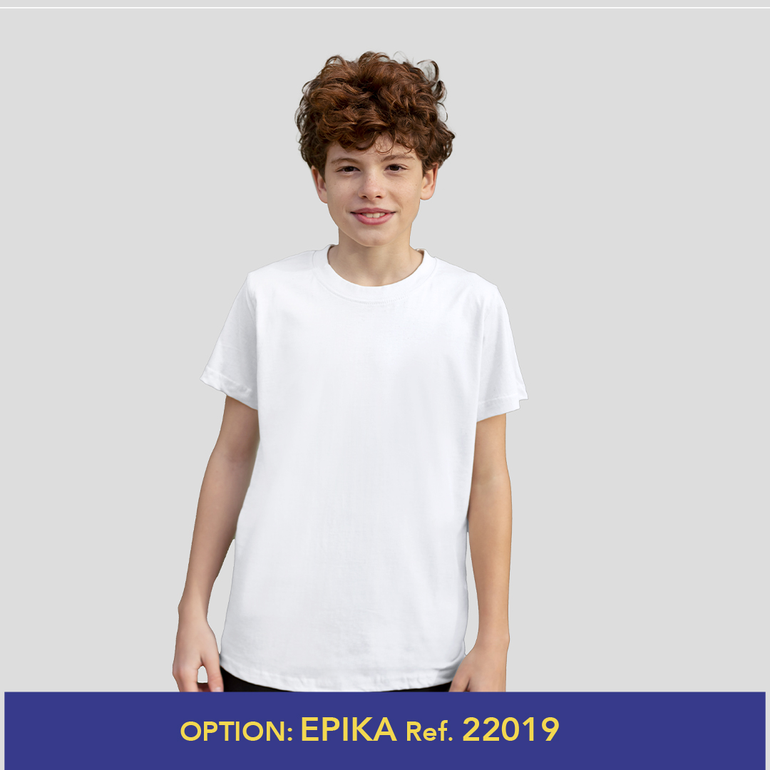 Camiseta personalizada para niño Keya YC150 blanca de algodón - Ropa y accesorios - Regalo Promocional Personalizado