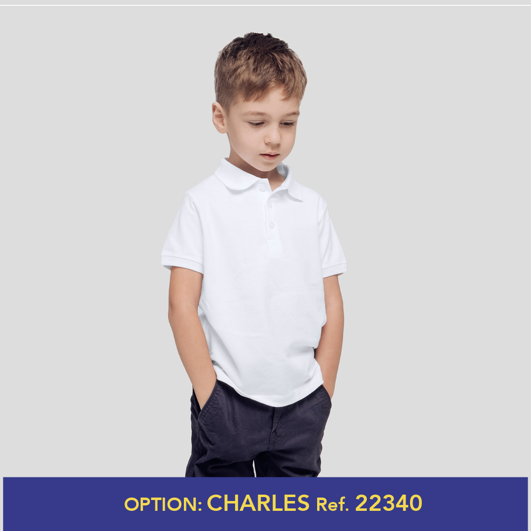 Polo personalizado niño blanco Keya YPS180 de algodón piqué 180g/m2 - Ropa y accesorios - Regalo Promocional Personalizado