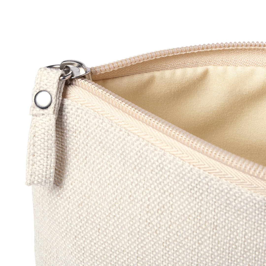 Neceser personalizado Babit de algodón/poliéster con asa trenzada