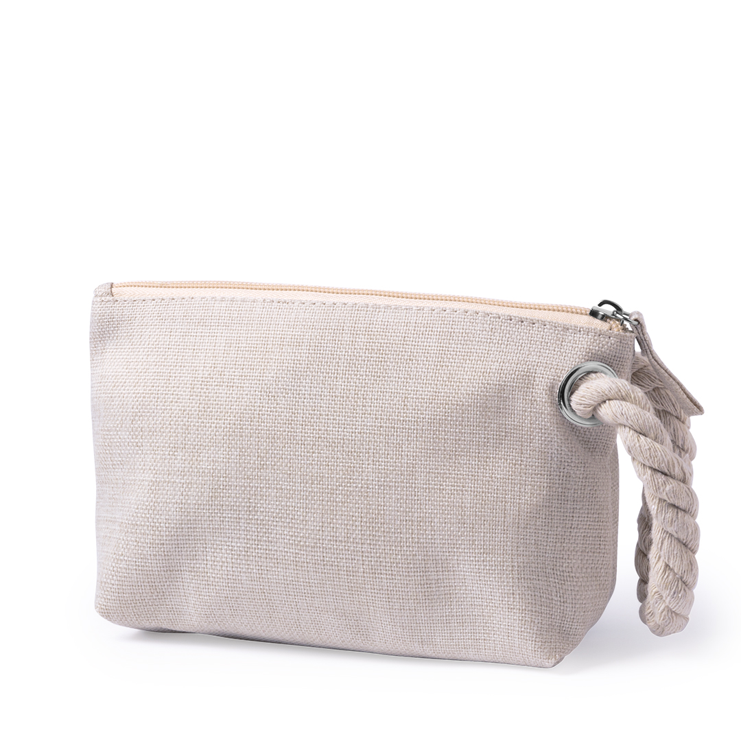 Neceser personalizado Babit de algodón/poliéster con asa trenzada - Porta todo - Regalo Promocional Personalizado