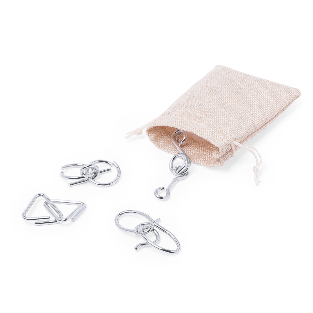 Set juegos habilidad personalizado Facon de acero inox 4 piezas