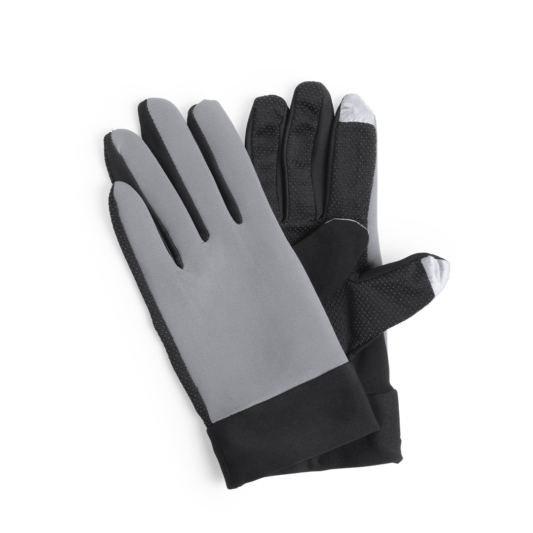 Guante deportivo personalizado táctil Vanzox de poliéster con función táctil - Ropa y accesorios - Regalo Promocional Personalizado