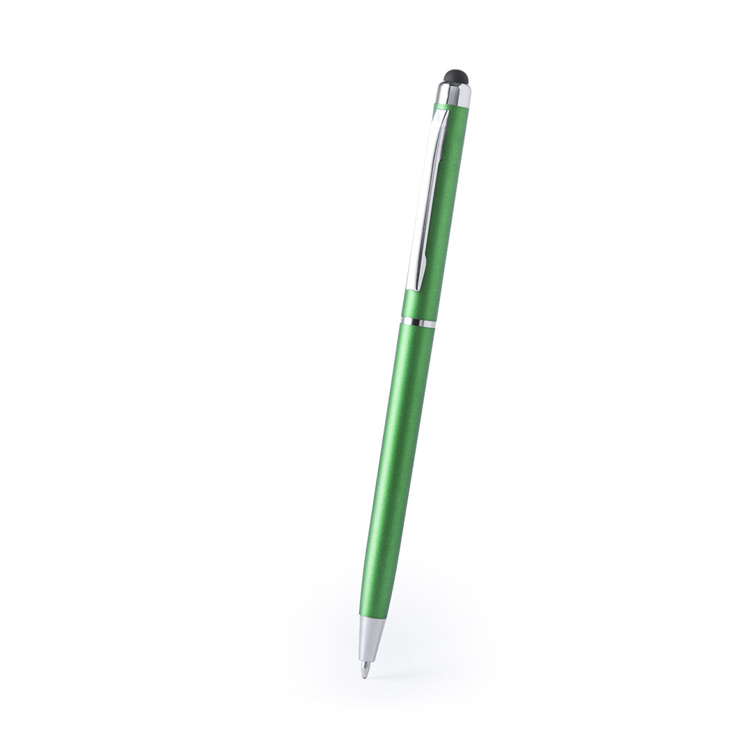 Bolígrafo puntero personalizado Alfil giratorio metalizado con clip cromado - Oficina - Regalo Promocional Personalizado - imagen 3