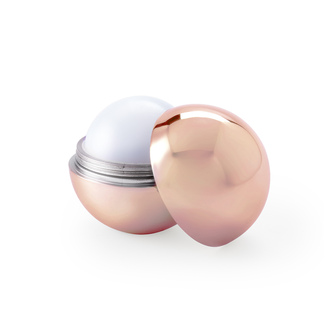 Bálsamo Labial Epson esfera dorado plateado oro rosa - Labiales personalizados - Regalo Promocional Personalizado