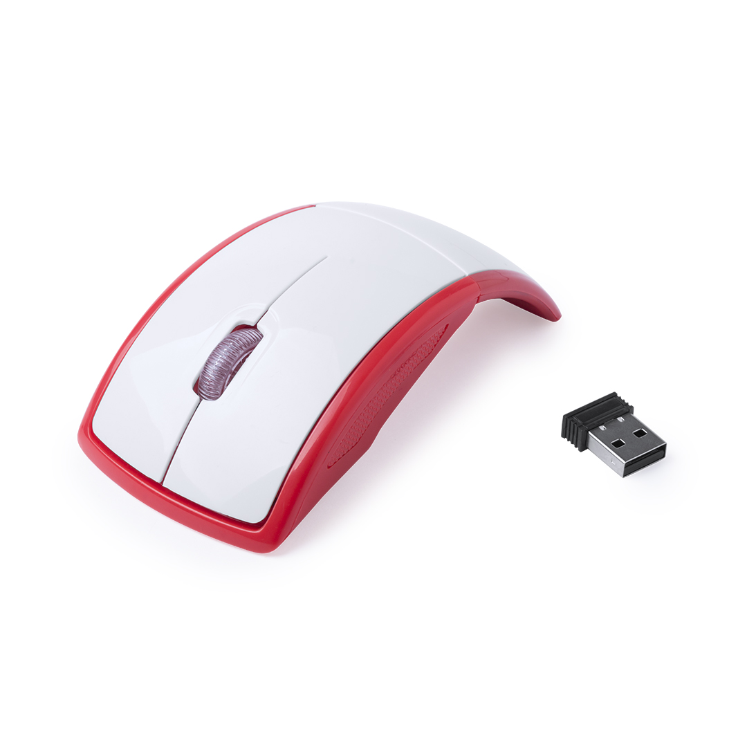 Ratón óptico inalámbrico personalizado Lenbal plegable en colores atrevidos - Tecnología - Regalo Promocional Personalizado - imagen 5