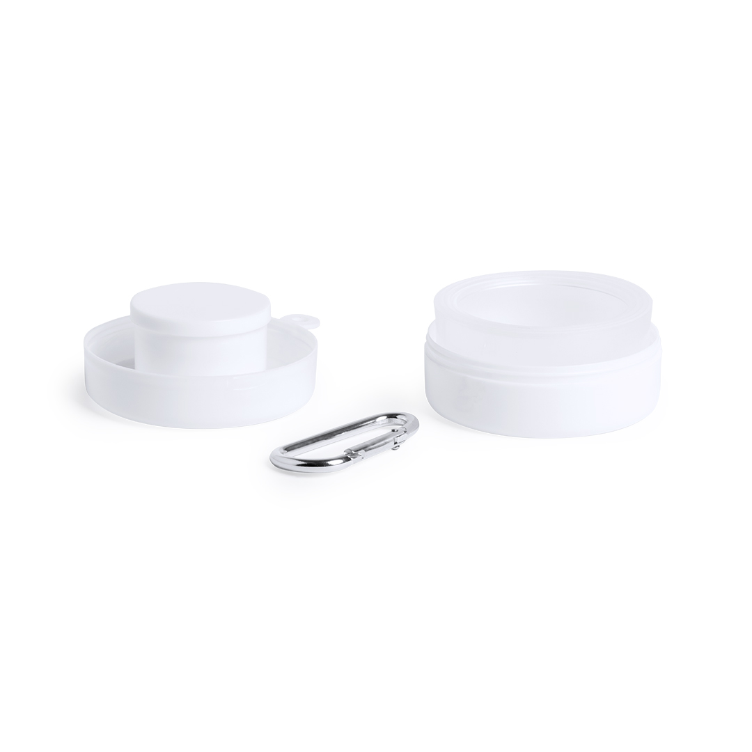 Vaso plegable personalizado Berty con pastillero de 220ml - Tazas y vasos personalizados - Regalo Promocional Personalizado - imagen 5