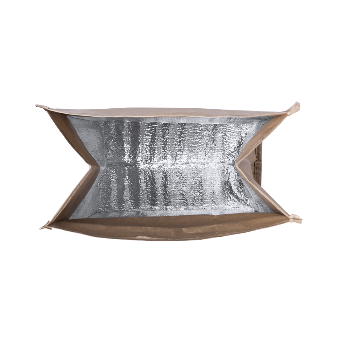 Bolsa térmica personalizada Bapom de papel con interior isotermo - Verano - Regalo Promocional Personalizado - vista alternativa