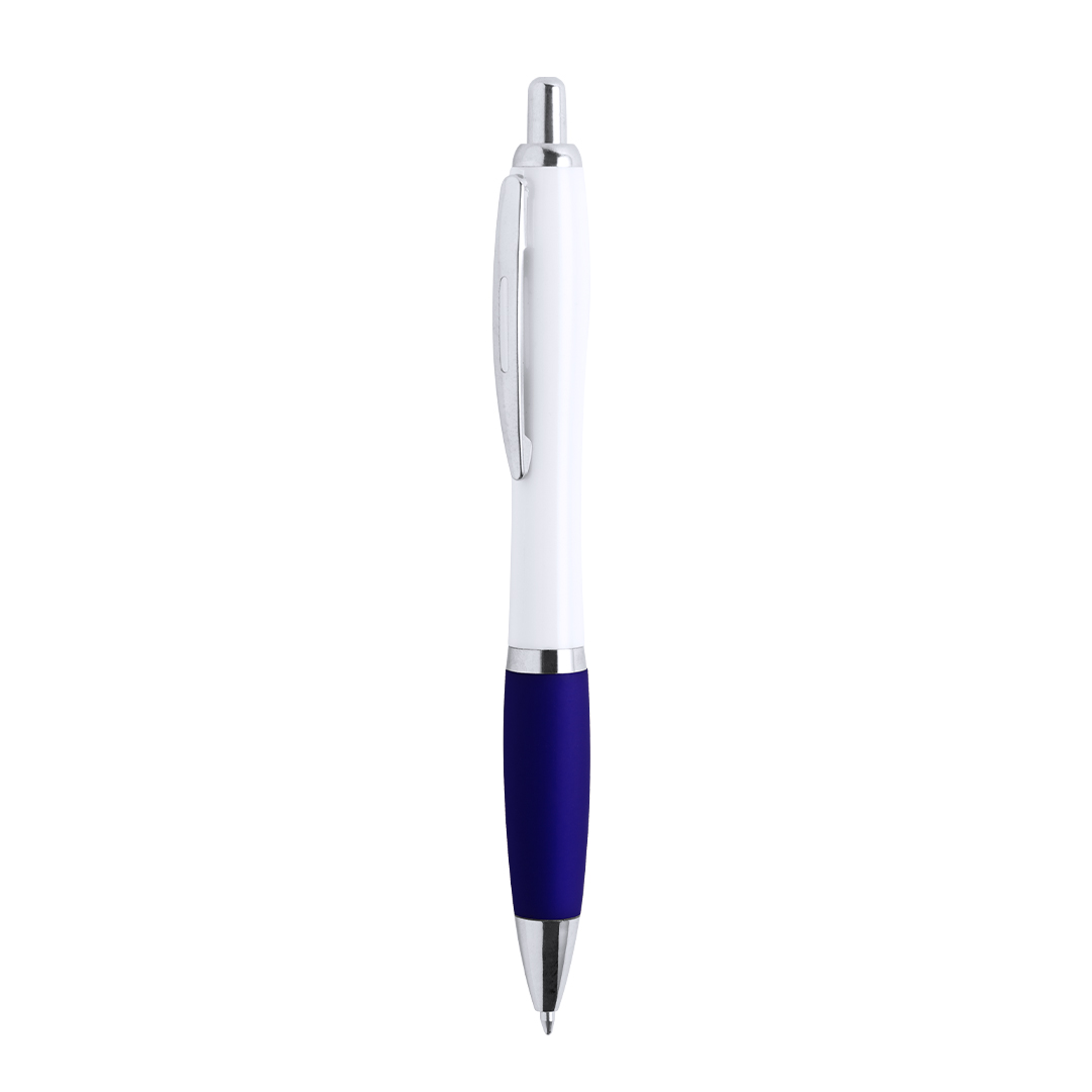 Bolígrafo personalizado Tinkin bicolor con detalles cromados - Oficina - Regalo Promocional Personalizado