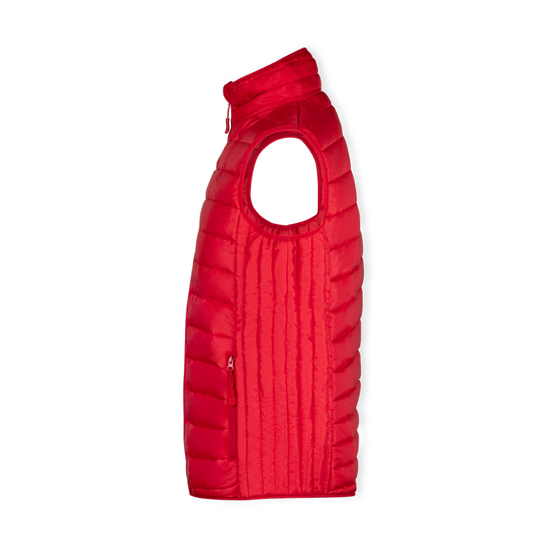 Chaleco personalizado Belsan acolchado de poliéster con funda transporte