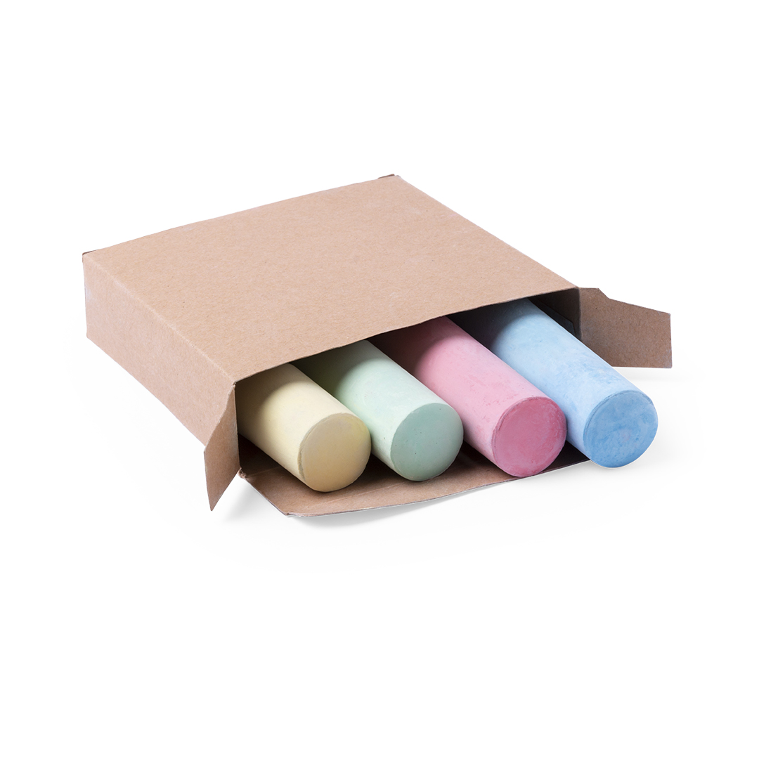 Caja de tizas personalizada Remix tamaño XL de cartón reciclado - Niños y Juegos - Regalo Promocional Personalizado - imagen 3