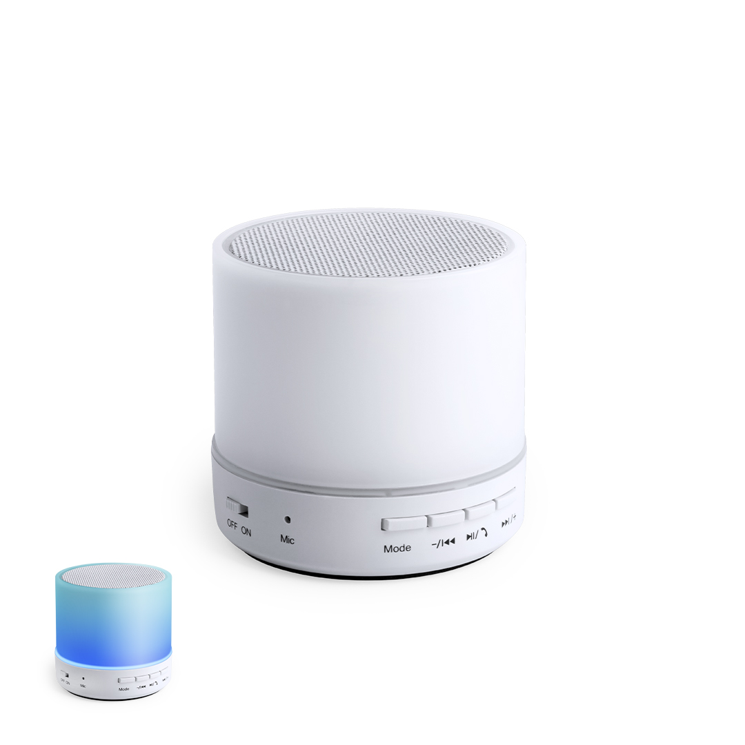 Altavoz Stockel LED inteligente con reproductor USB - Tecnología - Regalo Promocional Personalizado