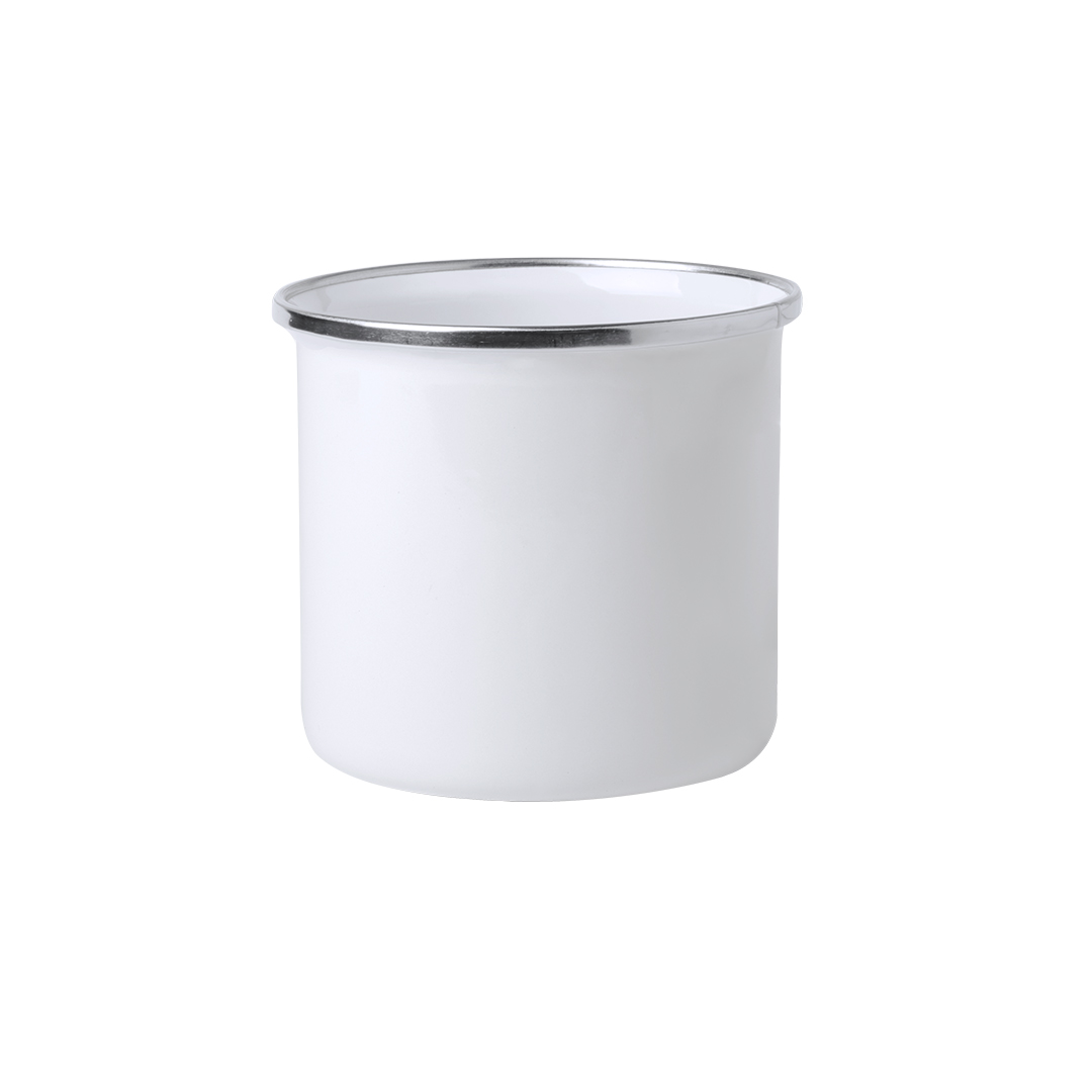 Taza sublimación personalizada Neyms metálica retro de 380ml con anilla cromada - Tazas y vasos personalizados - Regalo Promocional Personalizado - imagen 3