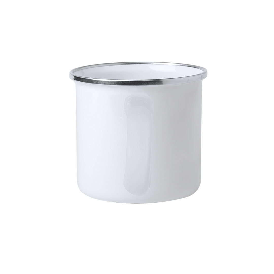 Taza sublimación personalizada Neyms metálica retro de 380ml con anilla cromada - Tazas y vasos personalizados - Regalo Promocional Personalizado - imagen 5