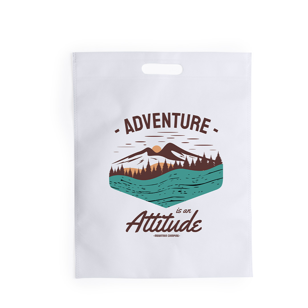 Bolsa para sublimación personalizada Wercal de non-woven troquelada - Bolsas personalizadas - Regalo Promocional Personalizado