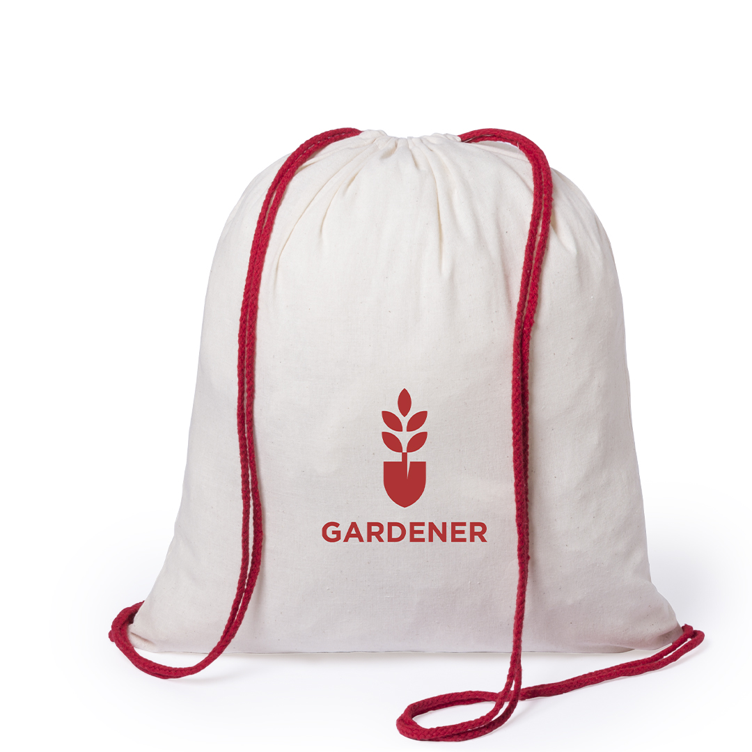 Mochila personalizada Tianax de cuerdas en algodón 100% natural - Mochilas personalizadas - Regalo Promocional Personalizado