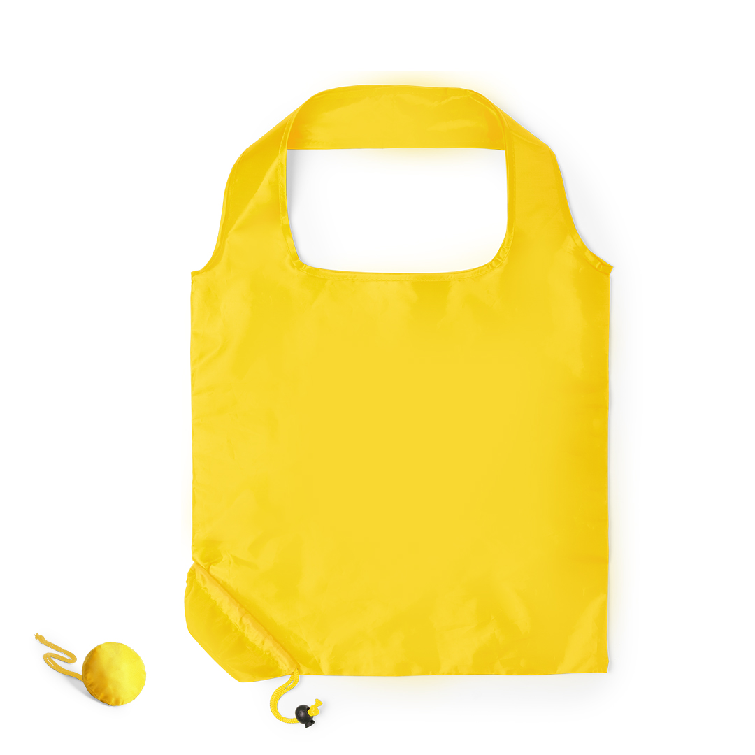 Bolsa plegable personalizada Dayfan de poliéster con cordón - Bolsas personalizadas plegables - Regalo Promocional Personalizado