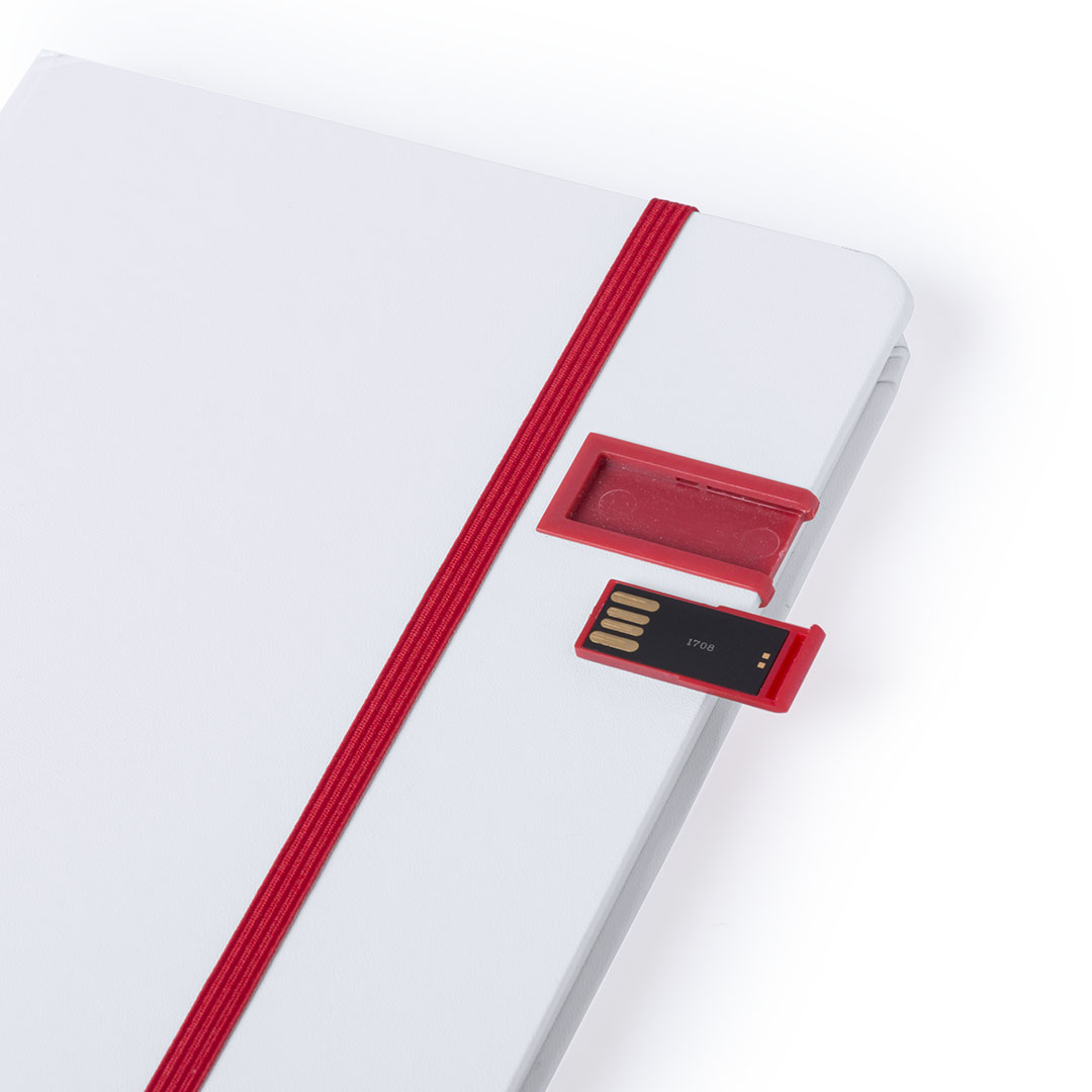 Bloc Notas USB Boltuk - Tecnología - Regalo Promocional Personalizado - vista alternativa