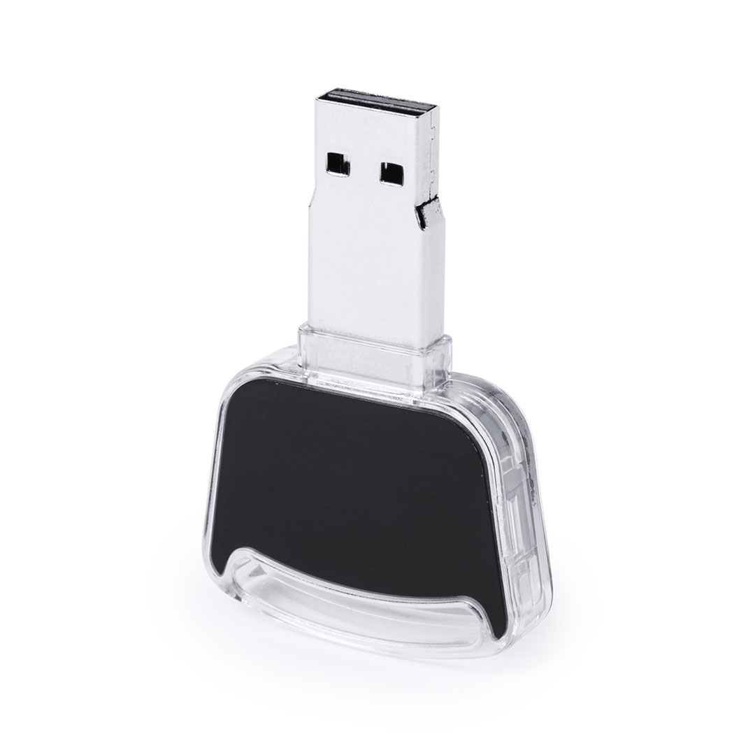 Memoria USB personalizada Novuk 16GB automovilística con LED