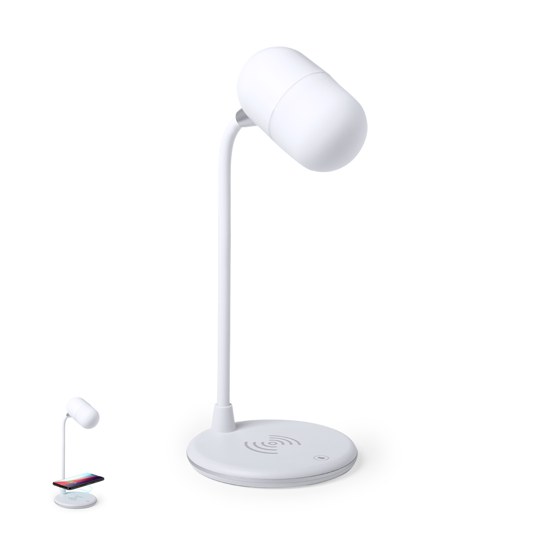Lámpara multifunción personalizada Lerex con altavoz Bluetooth 4.2 - Tecnología - Regalo Promocional Personalizado