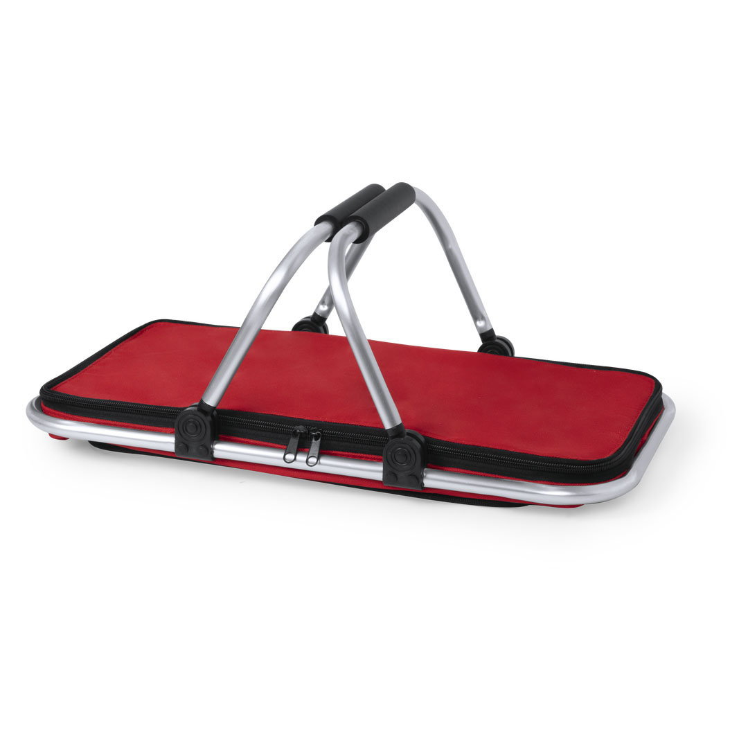 Cesta térmica personalizada Yonner de poliéster 600D con estructura plegable - Verano - Regalo Promocional Personalizado - vista alternativa
