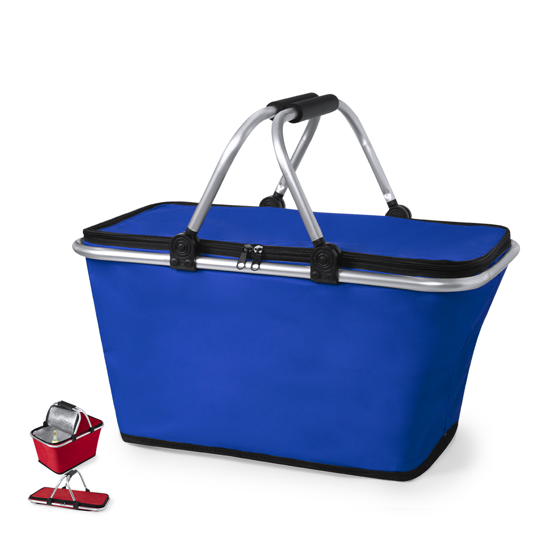 Cesta térmica personalizada Yonner de poliéster 600D con estructura plegable - Verano - Regalo Promocional Personalizado