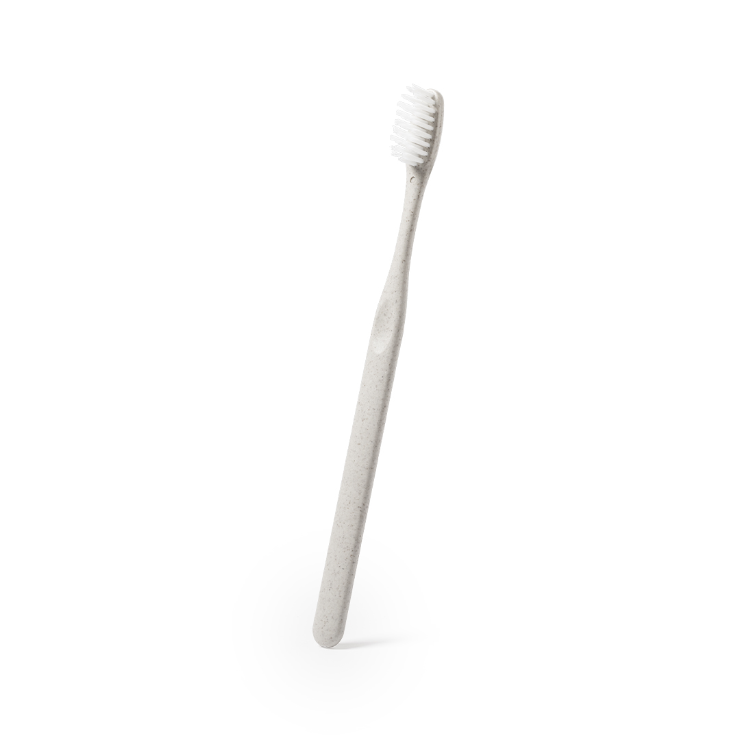 Cepillo de dientes personalizado Cleidol de caña de trigo con capucha - Hogar - Regalo Promocional Personalizado