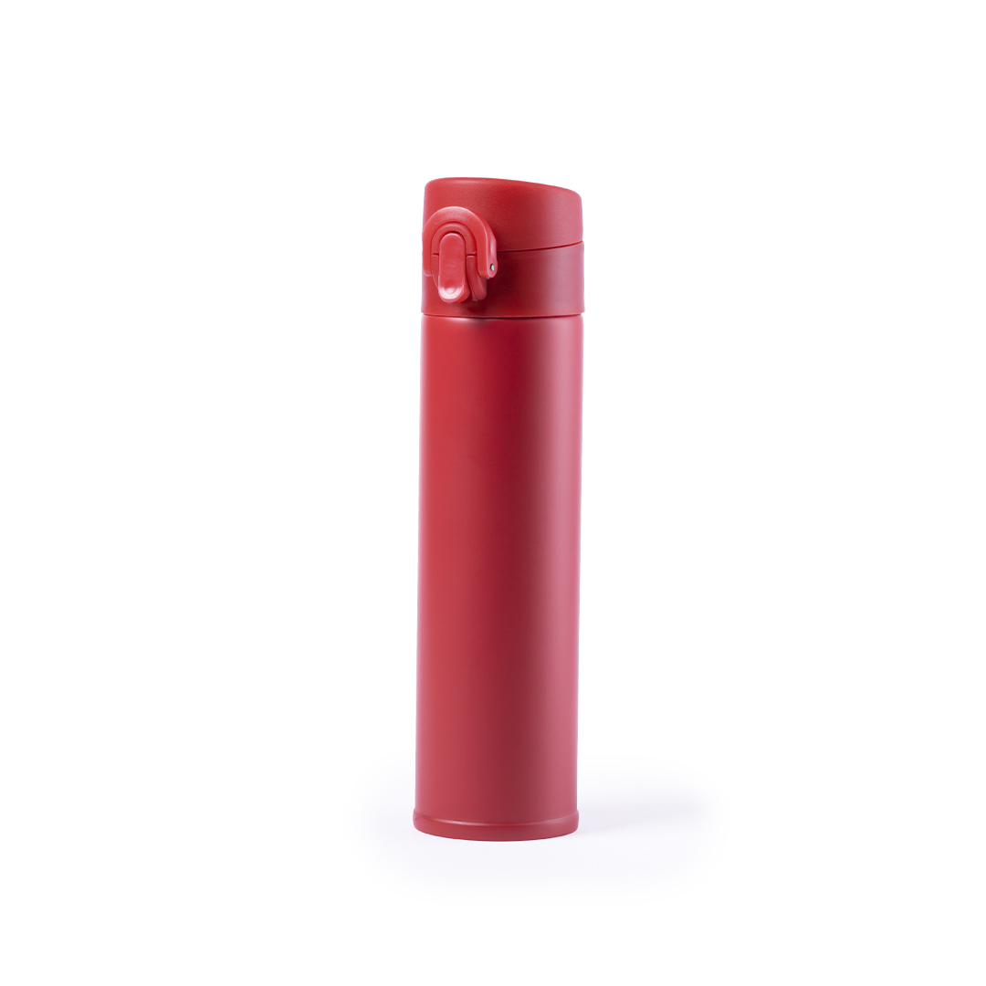 Termo de acero inox con botón personalizado Poltax de 330ml - Termos personalizados - Regalo Promocional Personalizado