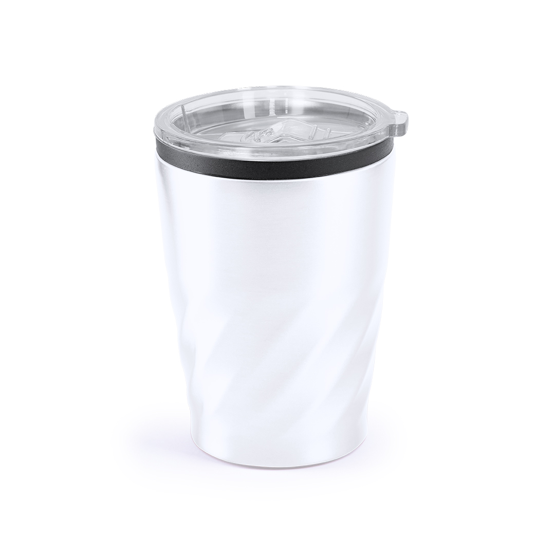 Vaso térmico personalizado Ripon de acero inox biselado con anilla de 350ml - Tazas y vasos personalizados - Regalo Promocional Personalizado - imagen 3