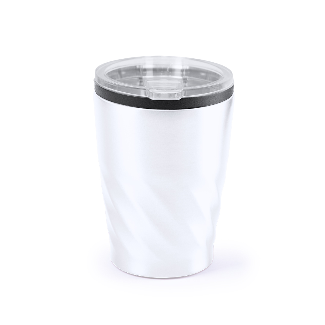 Vaso térmico personalizado Ripon de acero inox biselado con anilla de 350ml - Tazas y vasos personalizados - Regalo Promocional Personalizado - imagen 4