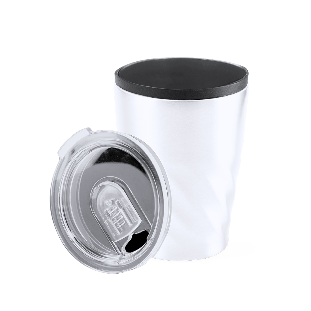 Vaso térmico personalizado Ripon de acero inox biselado con anilla de 350ml - Tazas y vasos personalizados - Regalo Promocional Personalizado - imagen 5