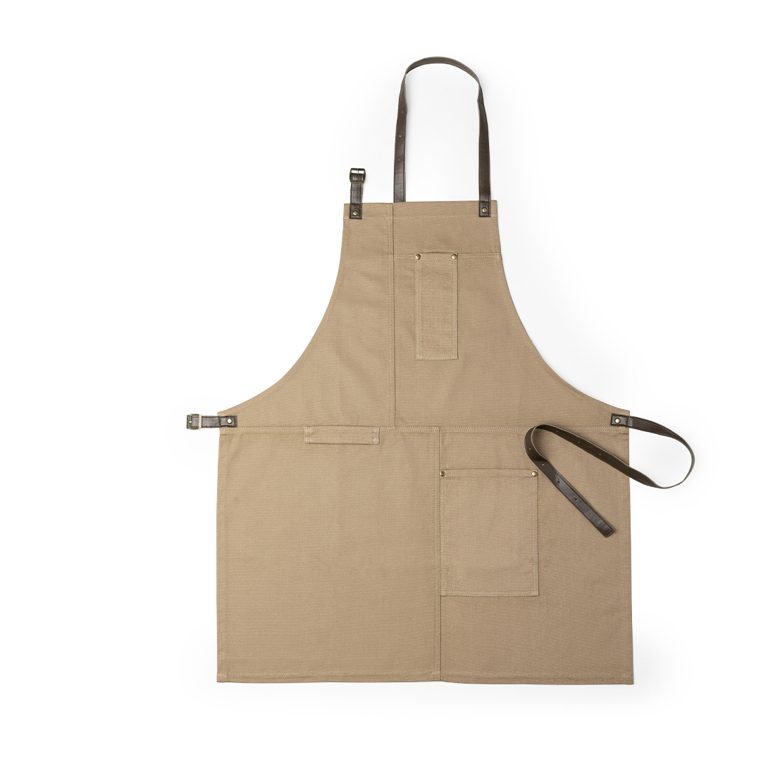 Delantal personalizado Vurcex pro de algodón canvas 340g con hebillas
