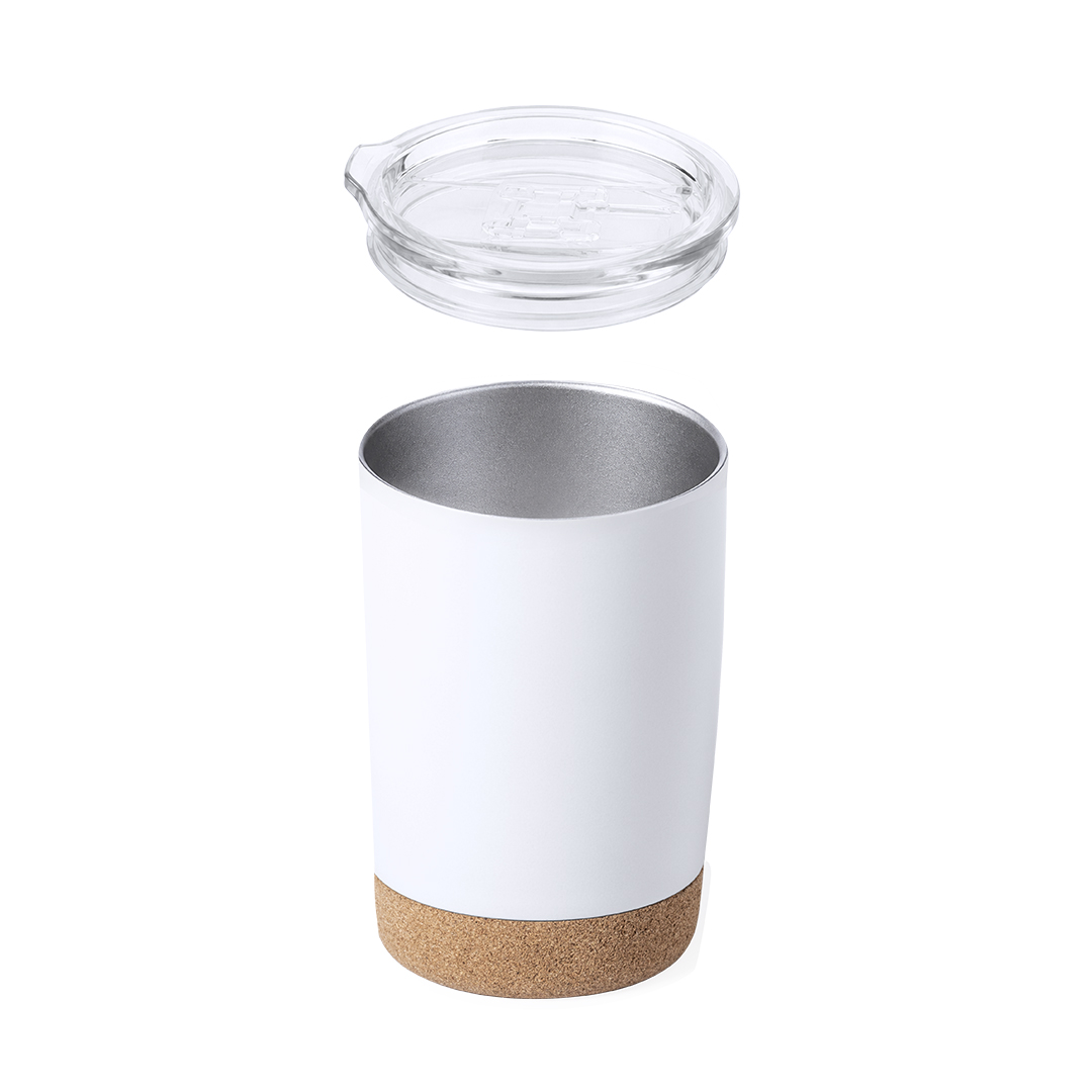 Vaso térmico personalizado Nerux de acero inox con corcho de 380ml - Tazas y vasos personalizados - Regalo Promocional Personalizado - imagen 7