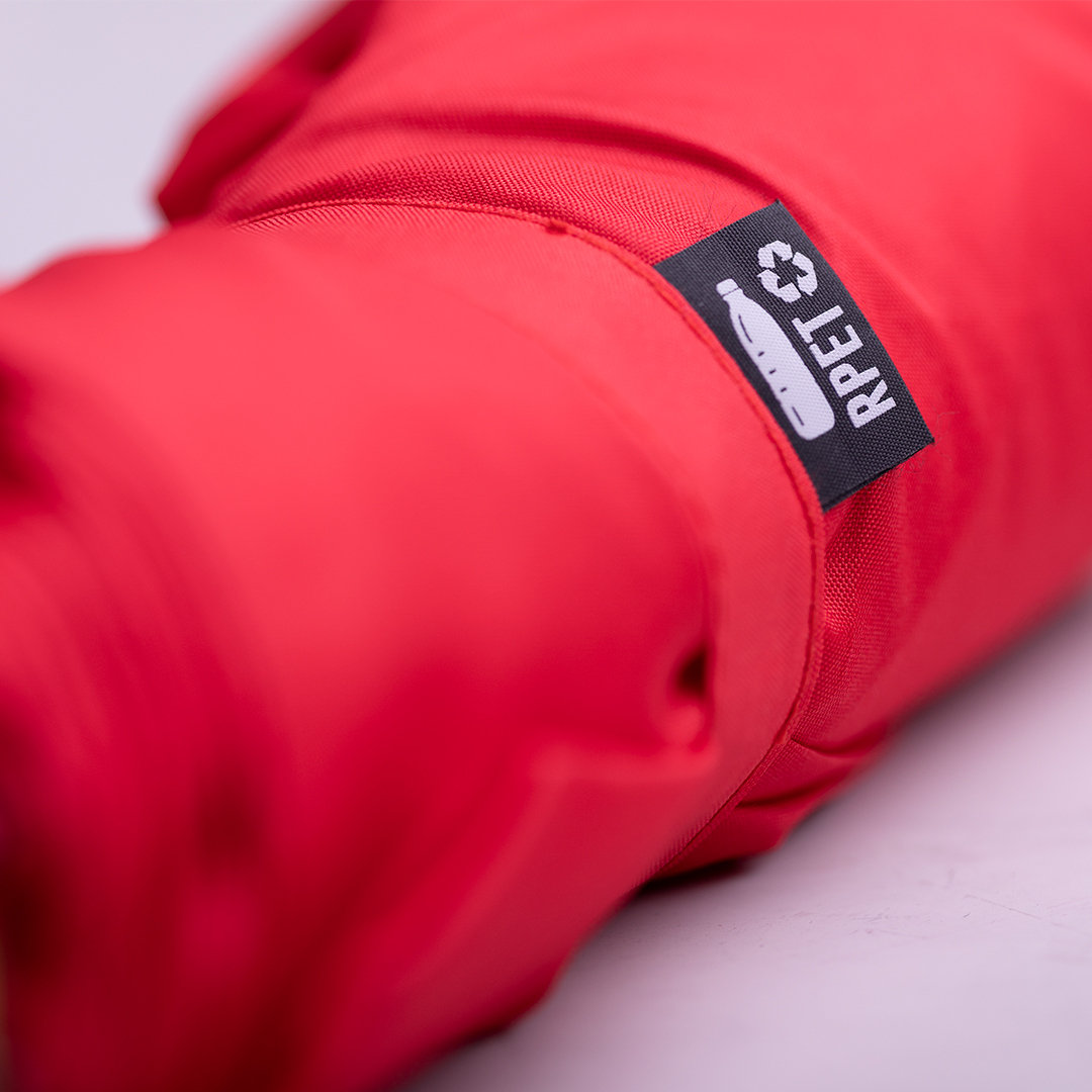 Paraguas plegable personalizado Brosian de RPET manual