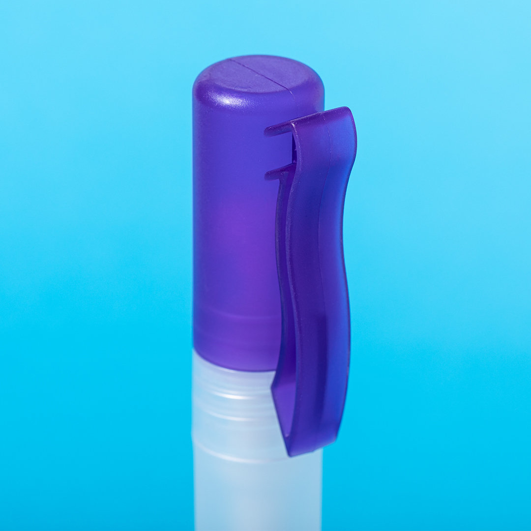 Spray hidroalcohólico personalizado Bustan de 10ml con clip - Protección e Higiene - Regalo Promocional Personalizado - vista alternativa