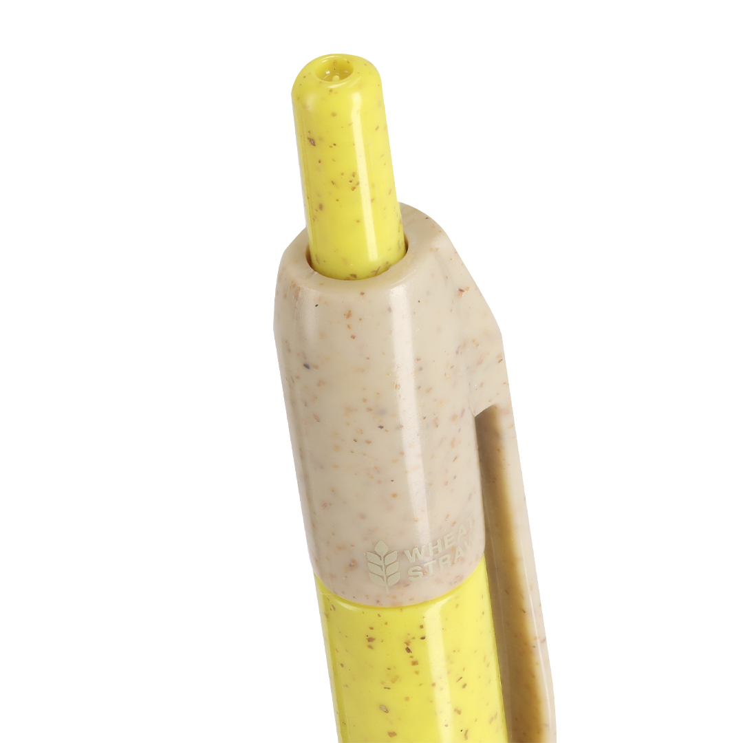 Bolígrafo personalizado Rosdy de caña de trigo natural - Oficina - Regalo Promocional Personalizado - imagen 3