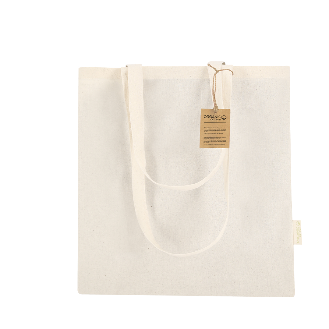 Bolsa personalizada Missam de algodón orgánico natural - Tote Bags personalizadas - Regalo Promocional Personalizado