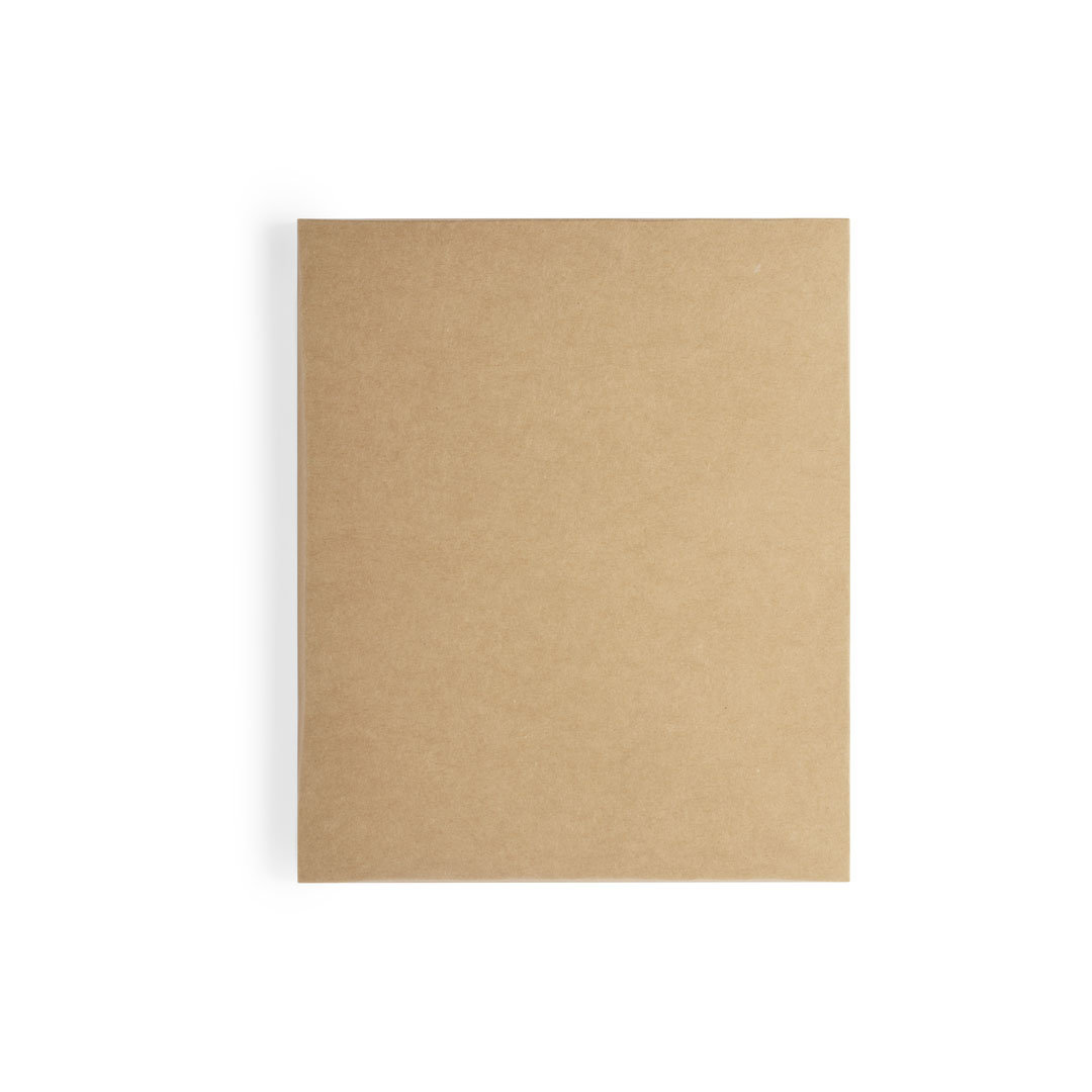 Set libreta y bolígrafo personalizado Hecan de bambú con anillas - Set de escritura personalizados - Regalo Promocional Personalizado - imagen 4