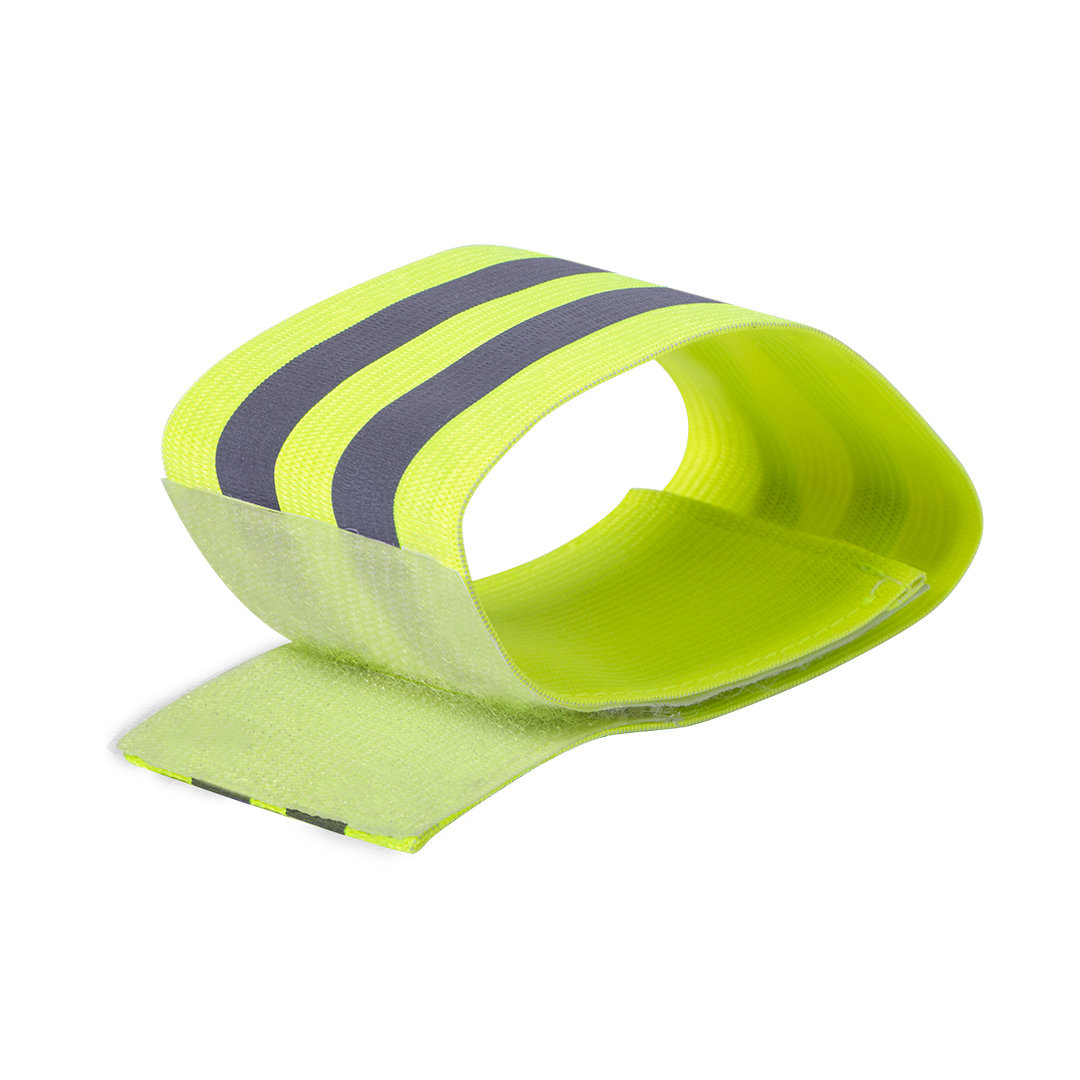 Brazalete reflectante personalizado Picton de poliéster con elastano - Deporte y aventura - Regalo Promocional Personalizado - vista alternativa