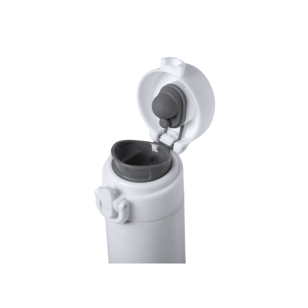 Termo para sublimación personalizado Alirox de acero inox con botón de 330ml - Termos personalizados - Regalo Promocional Personalizado - imagen 3