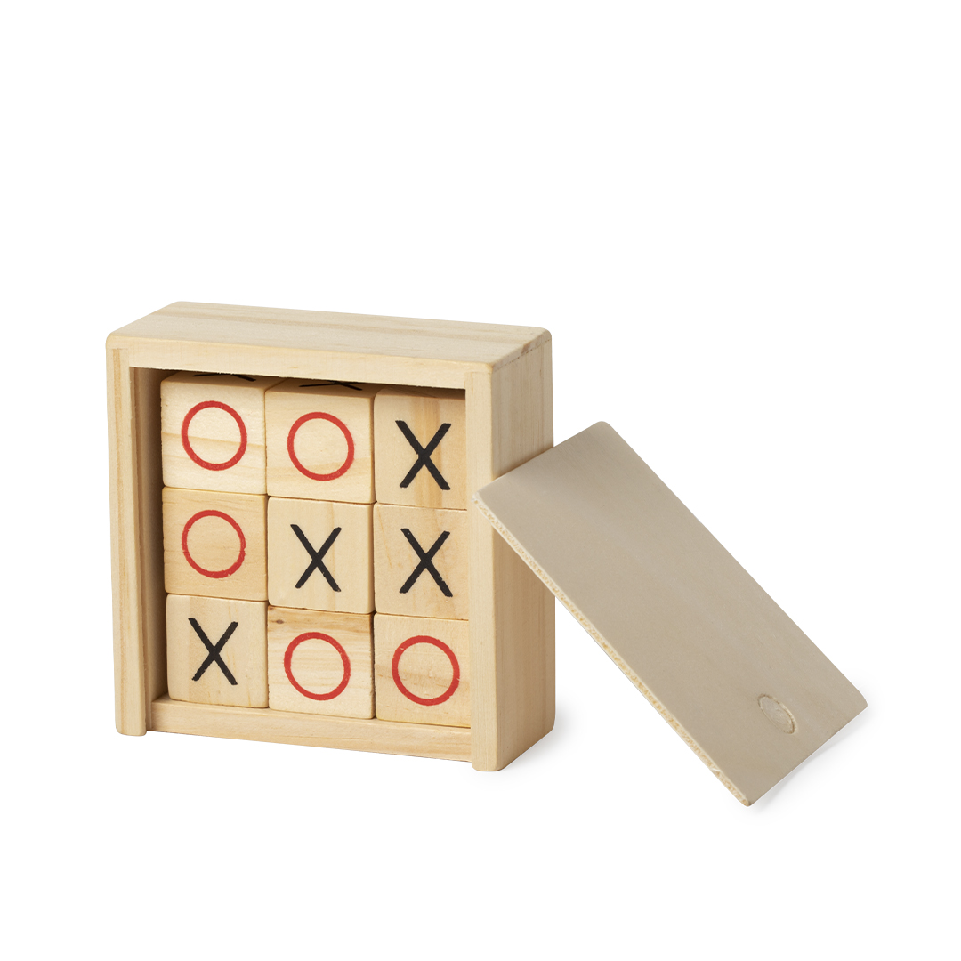 Juego personalizado Grapex mesa de madera con estuche tapa deslizante - Niños y Juegos - Regalo Promocional Personalizado