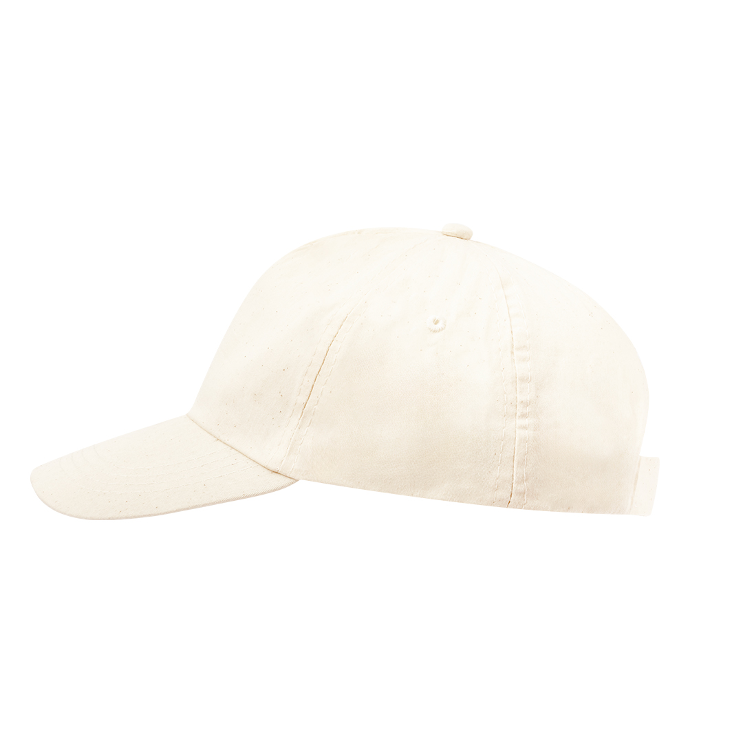 Gorra personalizada Zonner de 5 paneles algodón orgánico crudo - Gorras y sombreros - Regalo Promocional Personalizado - vista alternativa