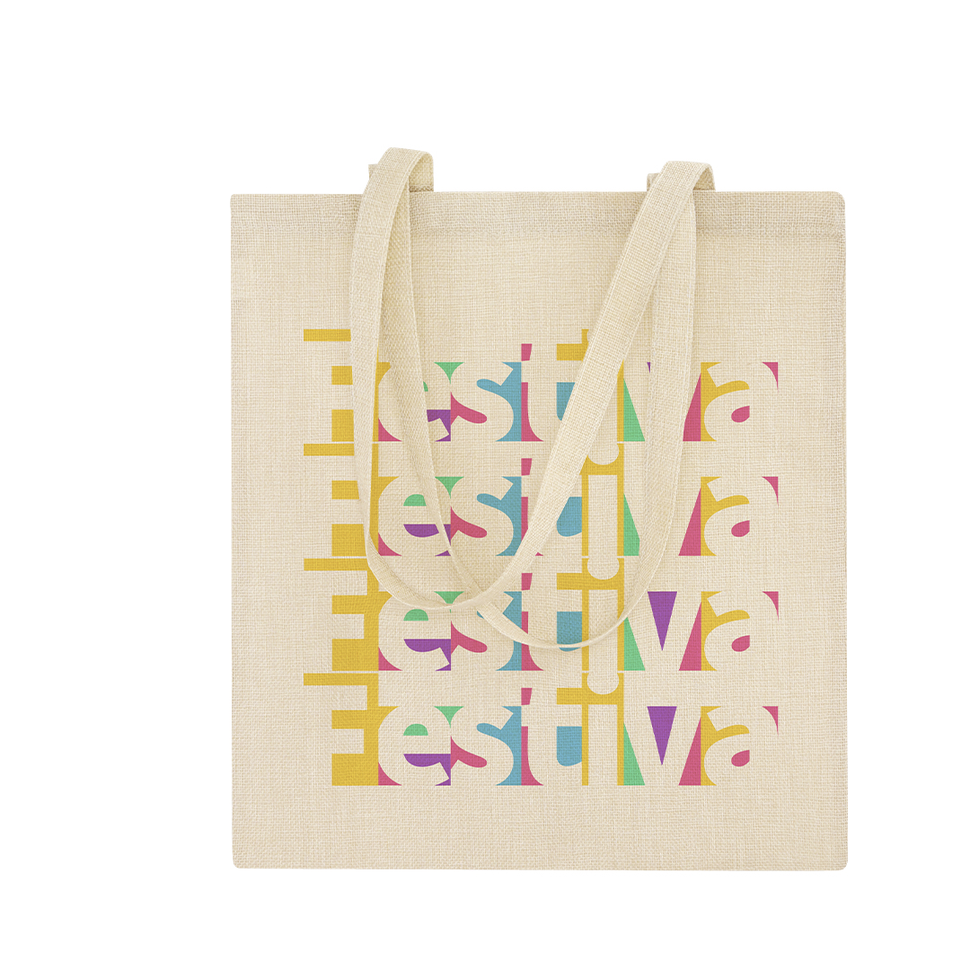 Bolsa para sublimación personalizada Prosum de poliéster resistente - Tote Bags personalizadas - Regalo Promocional Personalizado