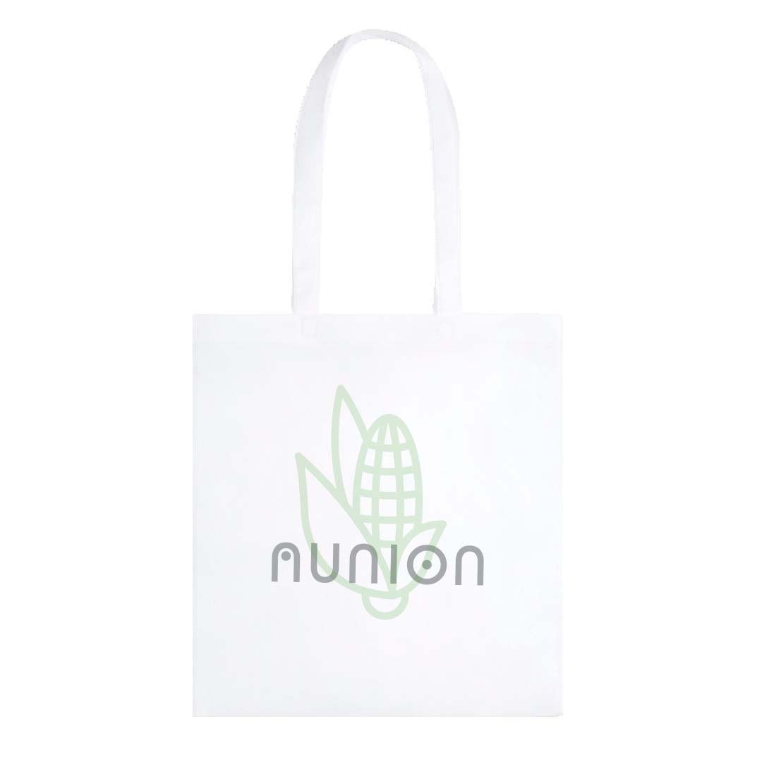 Bolsa personalizada Moltux de material PLA compostable