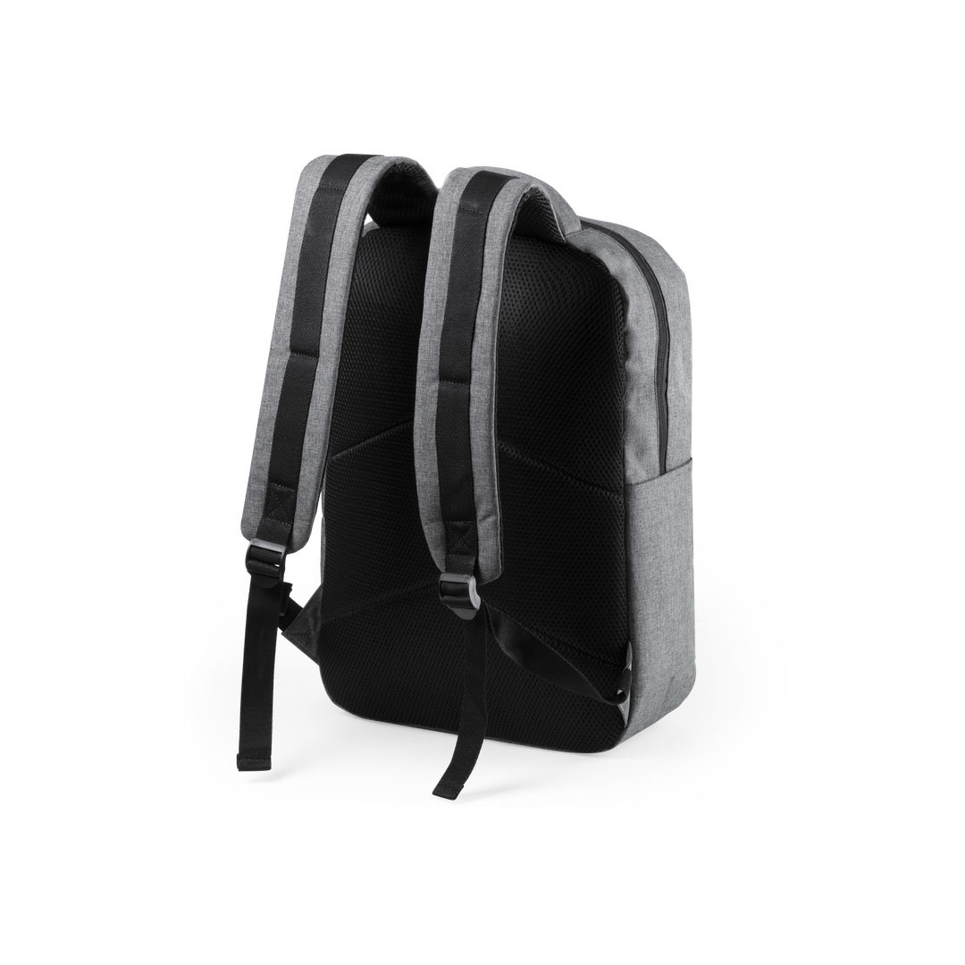Mochila personalizada Konor de negocios de RPET 600D con USB - Mochilas personalizadas - Regalo Promocional Personalizado - vista alternativa