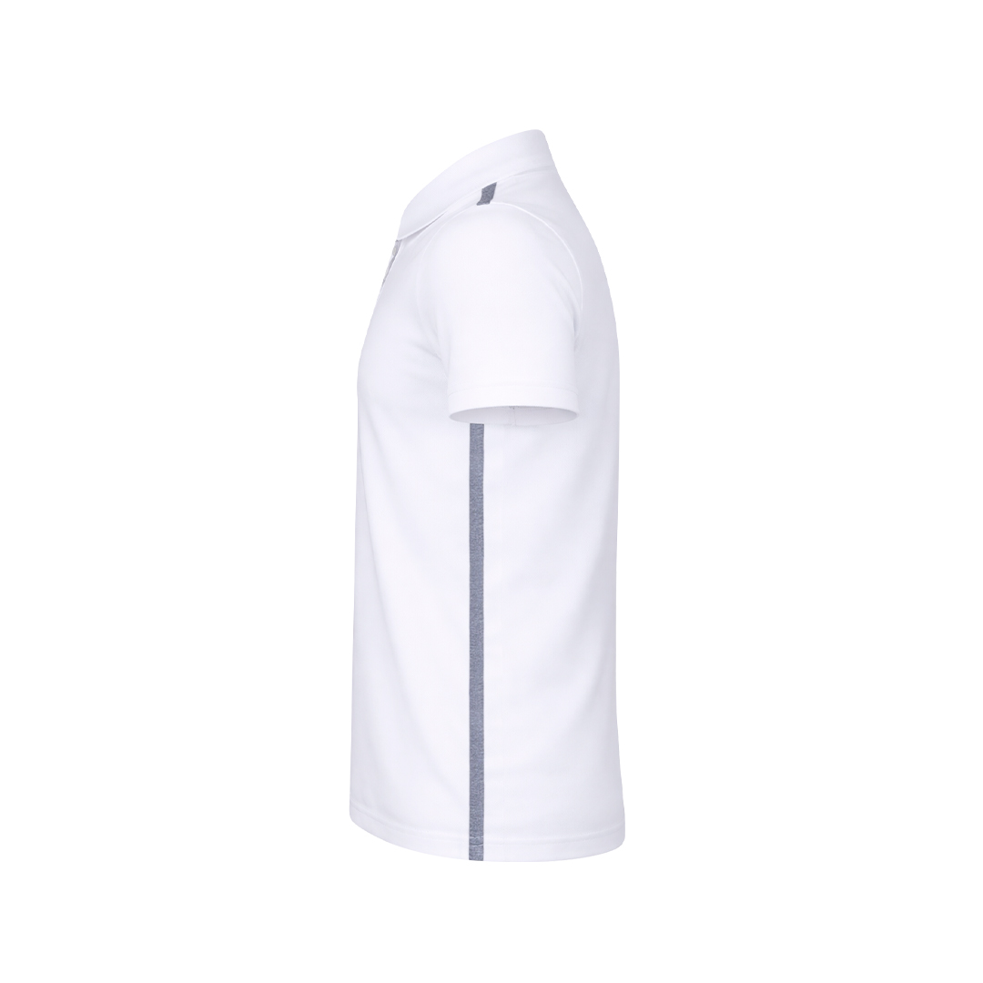 Polo personalizado técnico Barclex de poliéster bicolor blanco-gris para sublimación - Ropa y accesorios - Regalo Promocional Personalizado - imagen 3