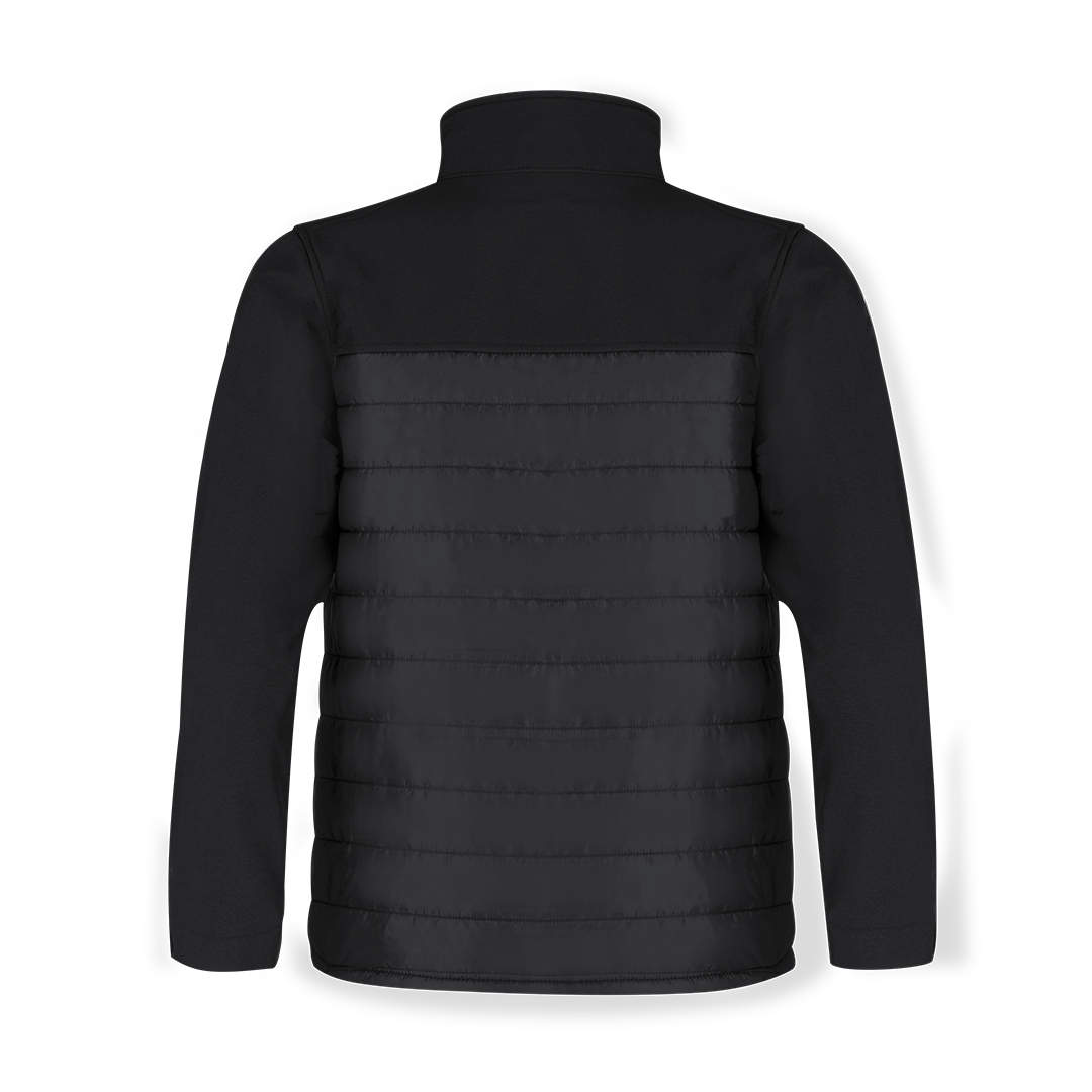 Chaqueta personalizada Cornal impermeable negra de soft shell con poliéster - Ropa y accesorios - Regalo Promocional Personalizado - imagen 3