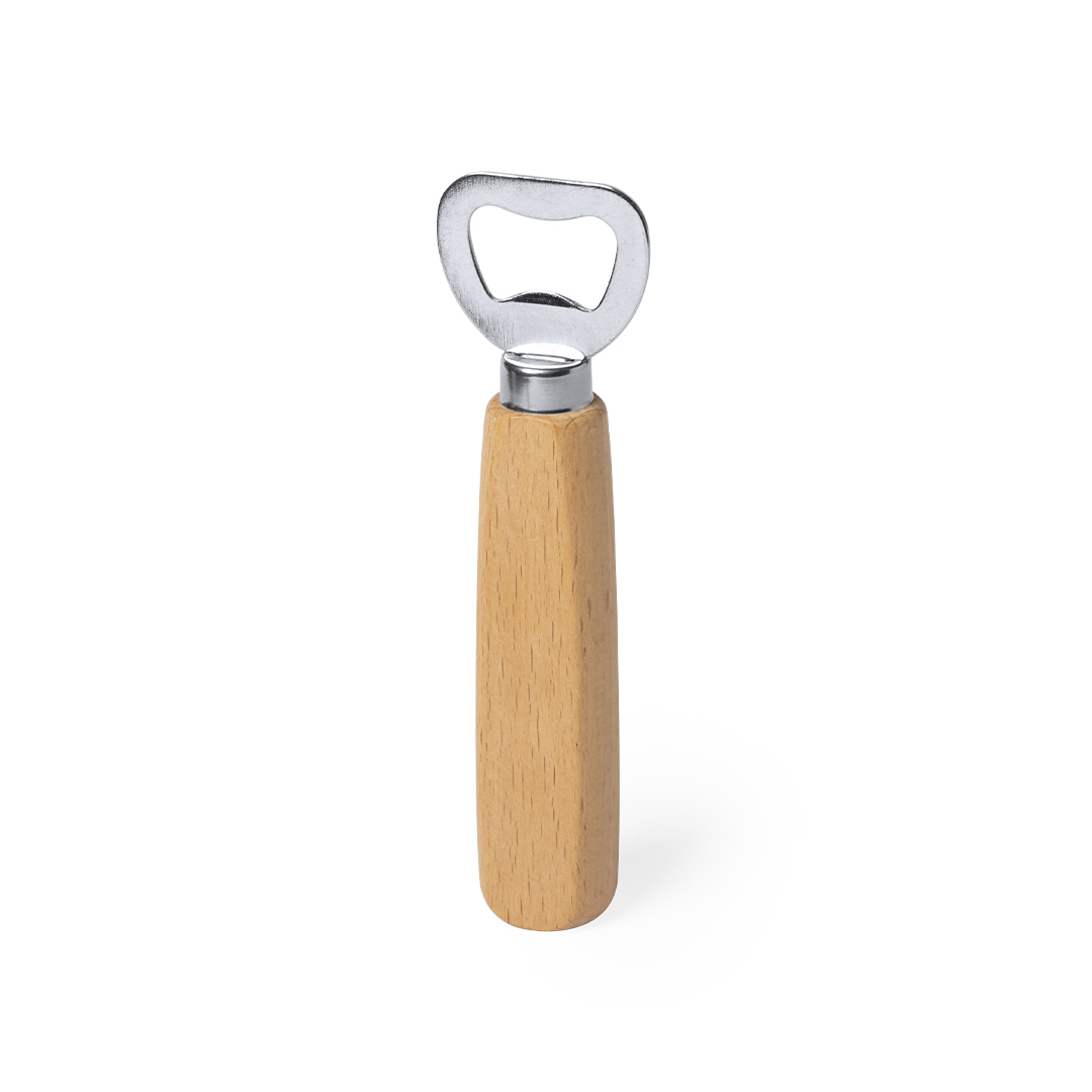 Abridor Nacul de madera de haya pulida - Hogar - Regalo Promocional Personalizado